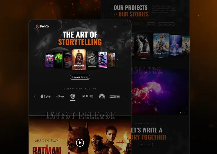 Halon Website Design