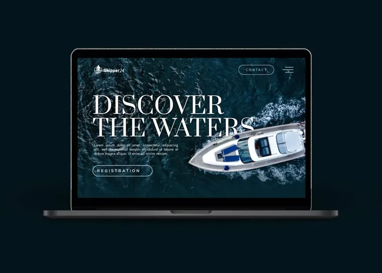 Skipper 24 Website Design