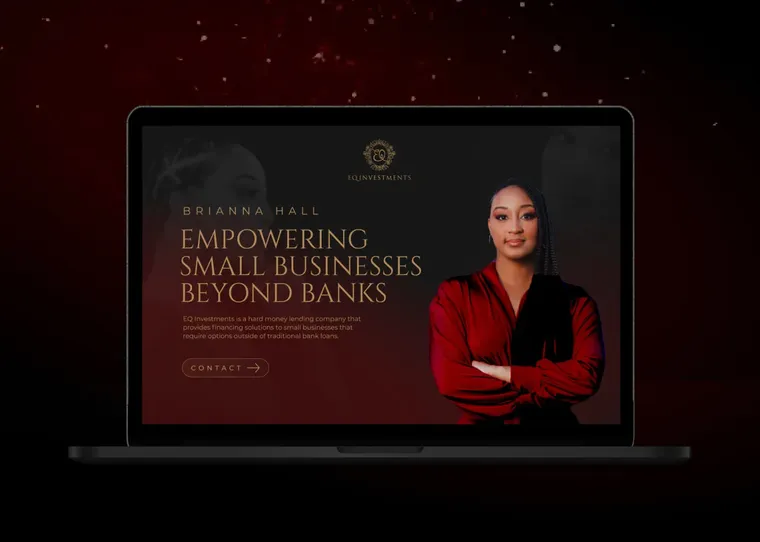 EQ Investments Website Design