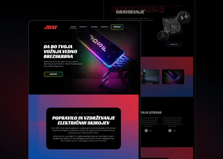 JDSF Website Design & Development