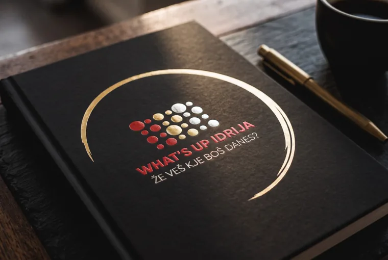 What's Up Idrija Logo Design